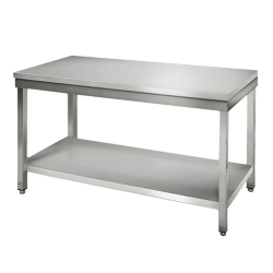 TABLE INOX POUR INDUSTRIE